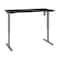 Bestar Bestar Upstand 30” x 72” Standing Desk in deep grey 175879-000032 - alternate 1